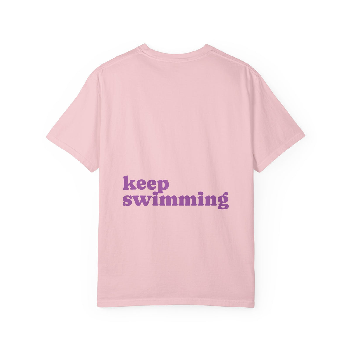 Keep Swimming Fish T-Shirt — Custom Artistic Ocean Tee