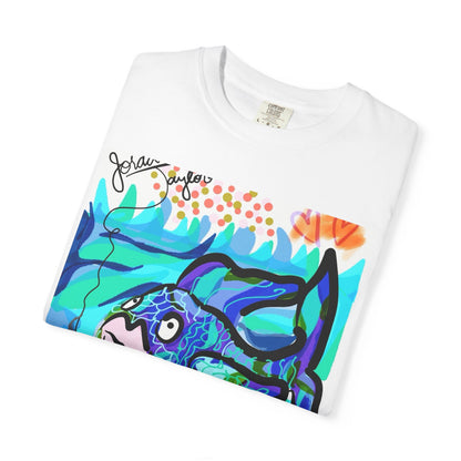Keep Swimming Fish T-Shirt — Custom Artistic Ocean Tee