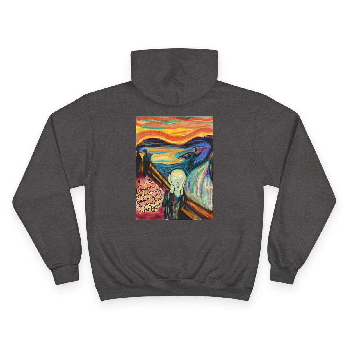 The Answer Is No! Hoodie — Graphic Scream Pullover