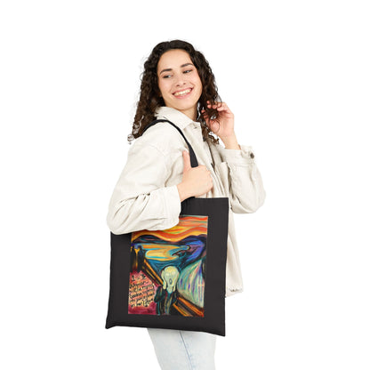 Art Scream Tote — "Wanna Scream?" Canvas Bag