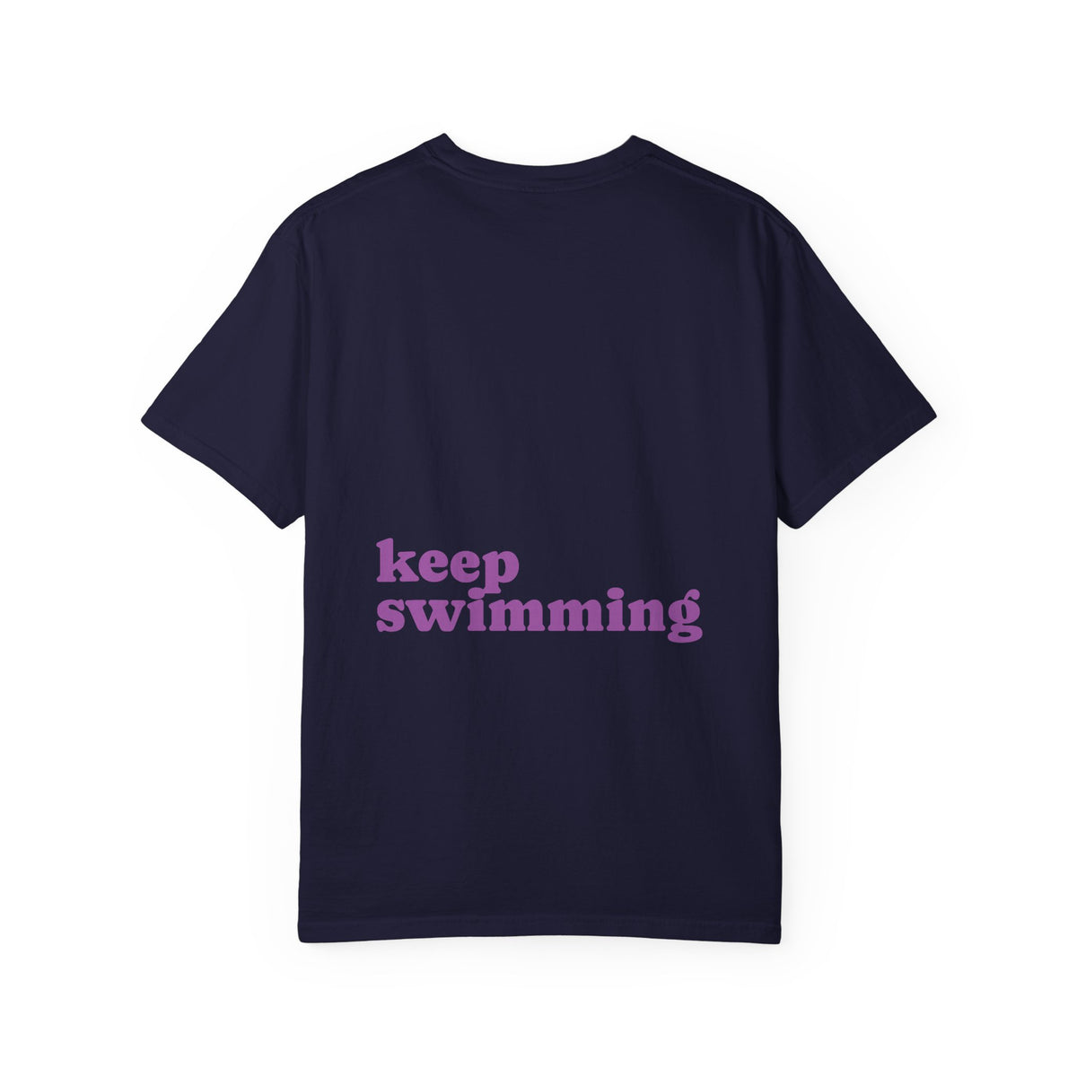Keep Swimming Fish T-Shirt — Custom Artistic Ocean Tee
