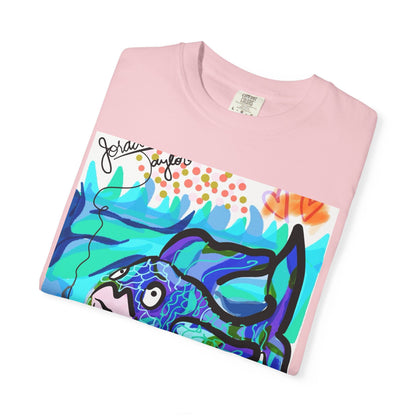 Keep Swimming Fish T-Shirt — Custom Artistic Ocean Tee