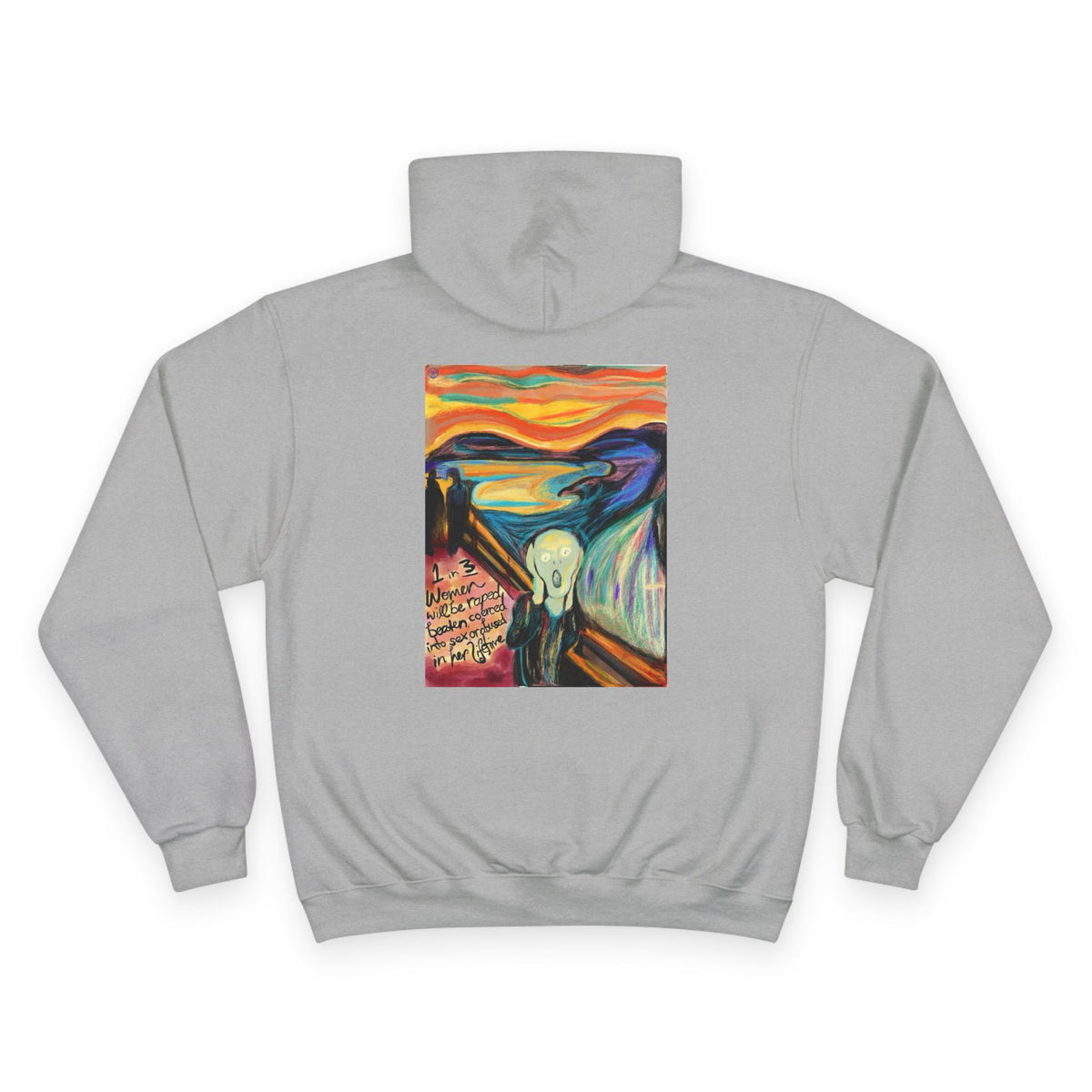 The Answer Is No! Hoodie — Graphic Scream Pullover